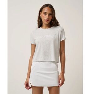 NWT Travis Mathew Women’s Ten for Ten Graphic Tee “Golf Sucks” - size Large